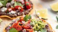 Creamy Black Bean Avocado Tostadas Creamy Black Bean Avocado Tostadas