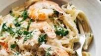 Garlic Butter White Wine Shrimp Linguine Garlic Butter White Wine Shrimp Linguine