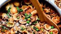 Pasta with Turkey Sausage and Peas Pasta with Turkey Sausage and Peas