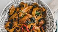 Thai Drunken Noodles - Pad Kee Mao Thai Drunken Noodles - Pad Kee Mao
