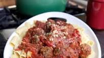 Rigatoni and Meatballs Rigatoni and Meatballs
