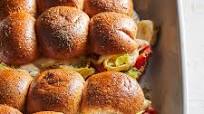 Vegetarian Antipasto Sliders Vegetarian Antipasto Sliders