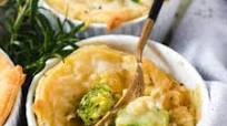 Broccoli Cheddar Pot Pies with Puff Pastry Broccoli Cheddar Pot Pies with Puff Pastry