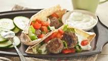 Greek Meatball Pitas Greek Meatball Pitas
