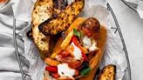 Grilled Italian Sausage and Peppers Grilled Italian Sausage and Peppers