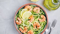 Shrimp Scampi + Zoodles Shrimp Scampi + Zoodles