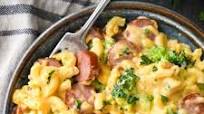 Cheesy Smoked Sausage Pasta with Broccoli Cheesy Smoked Sausage Pasta with Broccoli