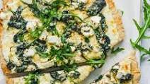 Florentine Pizza (White Pizza with Spinach and Parmesan) Florentine Pizza (White Pizza with Spinach and Parmesan)