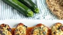 Mediterranean Stuffed Zucchini Boats Mediterranean Stuffed Zucchini Boats