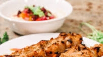 Grilled Turkish Shish Kebabs with Creamy Garlic Sauce Grilled Turkish Shish Kebabs with Creamy Garlic Sauce