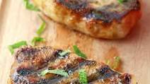 Grilled Pork Chops with Honey Mustard Glaze Grilled Pork Chops with Honey Mustard Glaze