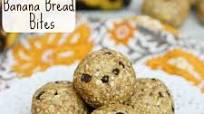 Clean Eating No Bake Banana Bread Bites Clean Eating No Bake Banana Bread Bites