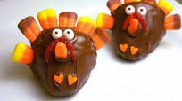 Chocolate Covered Strawberry Turkey Treats Chocolate Covered Strawberry Turkey Treats