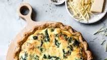 Gluten-Free Quiche with Spinach, Leeks, and Cheese Gluten-Free Quiche with Spinach, Leeks, and Cheese
