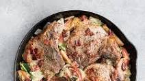 Pork Chops with Cabbage and Apples Pork Chops with Cabbage and Apples