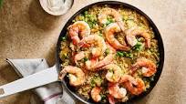 Shrimp with Zucchini and Spicy Couscous Shrimp with Zucchini and Spicy Couscous
