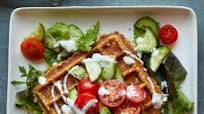 Waffled Falafel Waffled Falafel