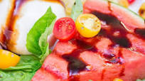 Grilled Watermelon Caprese Salad Grilled Watermelon Caprese Salad