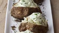 Crusty Baked Potatoes with Whipped Feta | Recipes Crusty Baked Potatoes with Whipped Feta | Recipes