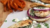 Spanakopita Chicken Burgers Spanakopita Chicken Burgers