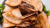 Lebanese Meat Stuffed Pitas (Arayes) Lebanese Meat Stuffed Pitas (Arayes)