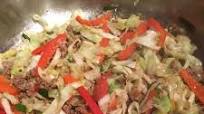 Black Pepper Beef, Cabbage, Mushrooms and Bell Pepper Stir Fry Black Pepper Beef, Cabbage, Mushrooms and Bell Pepper Stir Fry