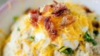 Loaded Slow Cooker Crock Pot Mashed Cauliflower Recipe Loaded Slow Cooker Crock Pot Mashed Cauliflower Recipe