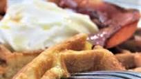 Peach Waffles Peach Waffles