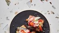 Spicy Marinated Vegetables and Sardines on Toast Spicy Marinated Vegetables and Sardines on Toast