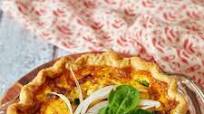 Spinach Mushroom Quiche with Heavy Cream Spinach Mushroom Quiche with Heavy Cream