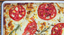 Cheese Tomato Sourdough Focaccia Cheese Tomato Sourdough Focaccia