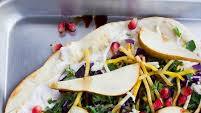 Veggie Pizza On the Grill with Garlic Blue Cheese Sauce: Veggie Pizza On the Grill with Garlic Blue Cheese Sauce: