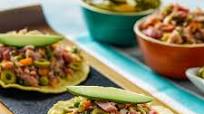 Tostadas de Marlín en Escabeche Tostadas de Marlín en Escabeche