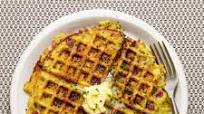 Ham & Gruyère Hash Brown Waffles Ham & Gruyère Hash Brown Waffles
