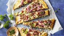 Cauliflower-Crust Pizza with Bacon Cauliflower-Crust Pizza with Bacon