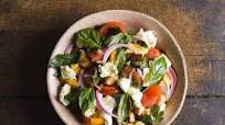 Panzanella with Herbs and Mozzarella Panzanella with Herbs and Mozzarella