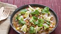 Pork & Tomatillo Pozole with Hominy, Avocado & Radishes Pork & Tomatillo Pozole with Hominy, Avocado & Radishes