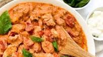 Crockpot Creamy Tomato Basil Chicken Crockpot Creamy Tomato Basil Chicken