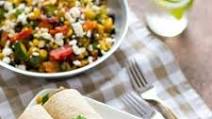 Summer Veggie Burritos Summer Veggie Burritos