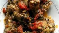 Recipe: Pan Simmered Capretto (Baby Goat) with Tomatoes, Onion, Parsley, and Herbs Recipe: Pan Simmered Capretto (Baby Goat) with Tomatoes, Onion, Parsley, and Herbs