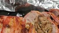 Bacon Wrapped Stuffed Pork Tenderloin Bacon Wrapped Stuffed Pork Tenderloin