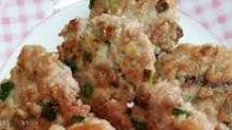 Chinese Water Chestnut Mushroom Pork Patties 煎肉餅 Chinese Water Chestnut Mushroom Pork Patties 煎肉餅