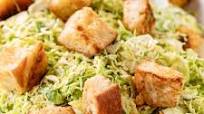 Spicy Brussels Caesar Salad Spicy Brussels Caesar Salad