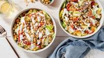 Chopped Antipasti Salad with Crispy Chickpeas & Sun-Dried Tomato Vinaigrette Chopped Antipasti Salad with Crispy Chickpeas & Sun-Dried Tomato Vinaigrette