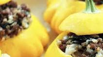 Stuffed Patty Pan Squash Stuffed Patty Pan Squash