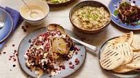 Cauliflower Shawarma and Baba Ganoush | Hellmann's CA Cauliflower Shawarma and Baba Ganoush | Hellmann's CA
