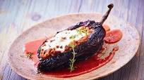 Chile ancho relleno de frijol y queso Chile ancho relleno de frijol y queso