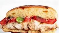 Rotisserie Chicken Bruschetta Sandwich Rotisserie Chicken Bruschetta Sandwich