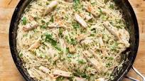 Chicken Scampi with Angel Hair Pasta Chicken Scampi with Angel Hair Pasta