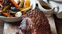 Slow-roast pork with root vegetables Slow-roast pork with root vegetables